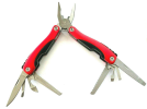 Multi Tool Pliers Pocket Knife Kit Folding Hand Knives Multi Tool Set Red