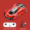 Wall Climbing Remote Control Car Dual Mode 360° Rotating RC Stunt Cars  Red