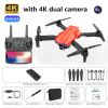 RC Quadcopter toy PK sg906 pro - orange dual camera - China