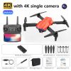 RC Quadcopter toy PK sg906 pro - orange single camera - China