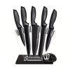 Kitchen Gifts Kitchen Knife Set with Handles - Black - Kitchen Surpplice