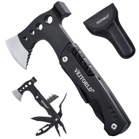 14in1 Multitool Axe Hammer - Black