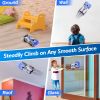 Electric Wall Climbing Car Toy 360° Rotating Shunt Car Remote Control Dual Mode RC Blue