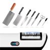 1pc Electric Knife Sharpener Multifunctional Fast Small Fully Automatic Knife Sharpener Kitchen Gadgets - 1 PC