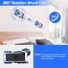 Electric Wall Climbing Car Toy 360° Rotating Shunt Car Remote Control Dual Mode RC Blue