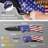 9 in 1 Multitool Pocket Knife - US Flag