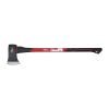 Hyper Tough 3.5 lb Single Bit Axe with Red & Black Double Injection Fiberglass 34" Handle - Hyper Tough