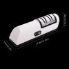 1pc Electric Knife Sharpener Multifunctional Fast Small Fully Automatic Knife Sharpener Kitchen Gadgets - 1 PC