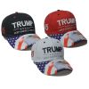 Trump same baseball cap US general election spot USA eagle Trump hat - Printed Eagle Head - Black - Adjustable