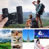 40x22 HD Powerful Binoculars 2000M Long Range Folding Mini Telescope BAK4 FMC Optics For Hunting Sports Outdoor Camping Travel - China