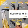 9 in 1 Multitool Pocket Knife - Black